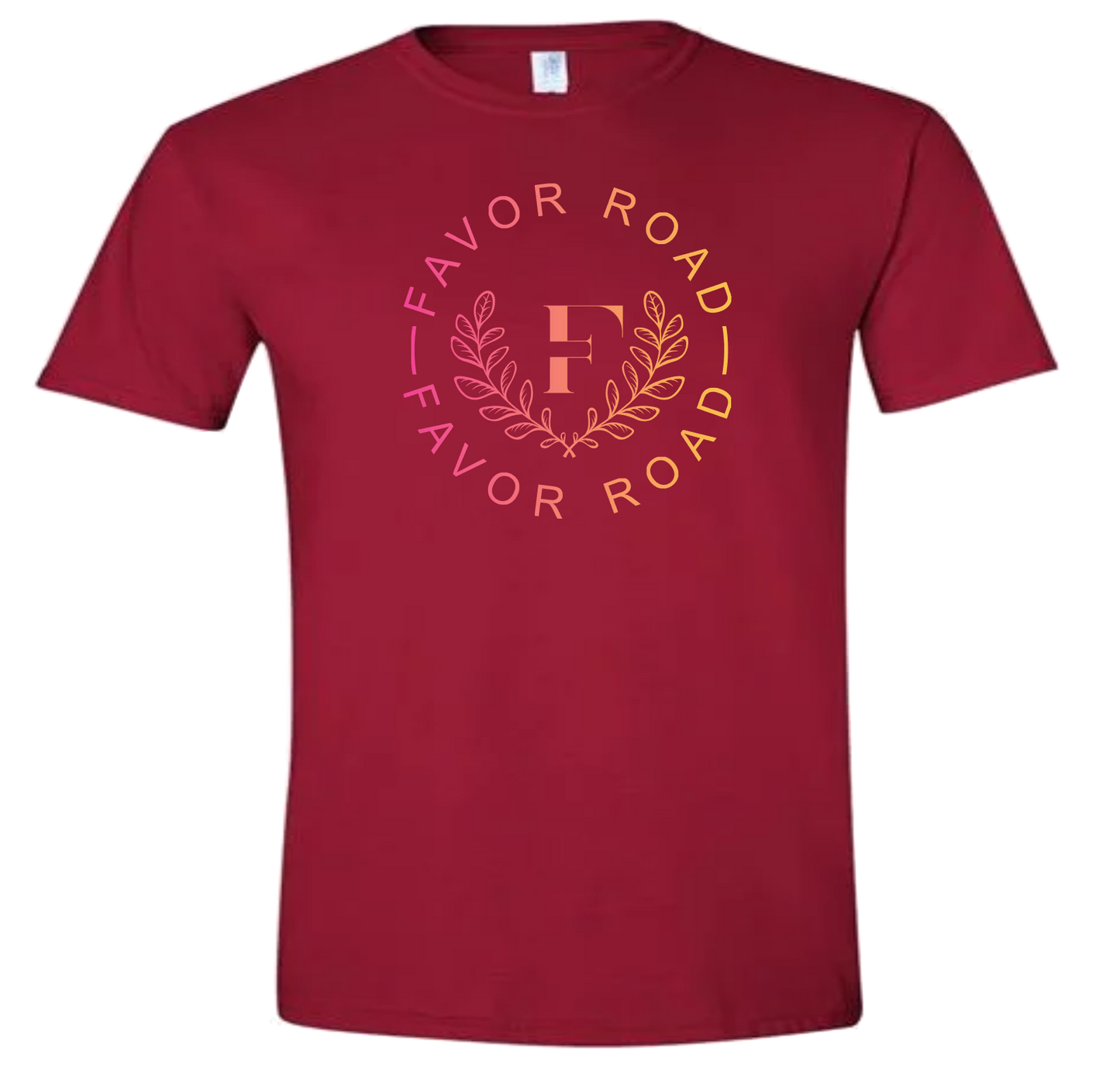 Favor Road - Cardinal T-Shirt
