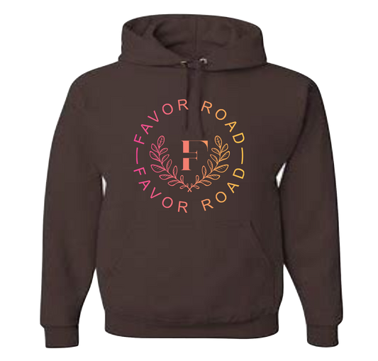 Favor Road - Chocolate Hoodie