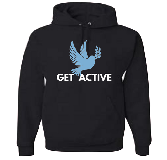 Get Active - Black Hoodie