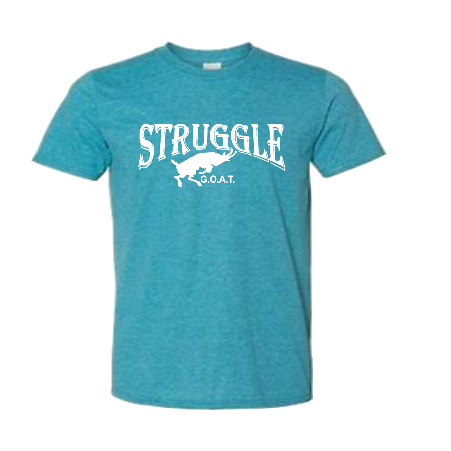 Heather Sapphire Struggle Goat T-Shirt