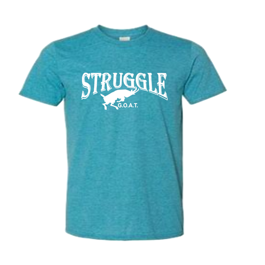 Heather Sapphire Struggle Goat T-Shirt