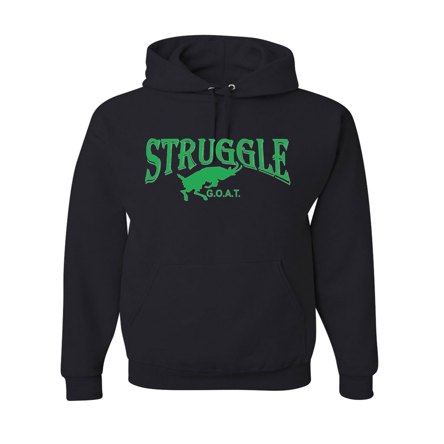 Green- Struggle Goat Hoodie