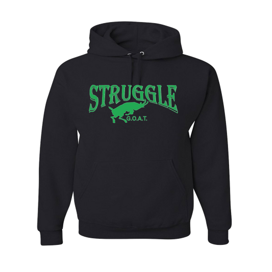 Green- Struggle Goat Hoodie