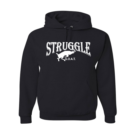 White- Struggle Goat Hoodie