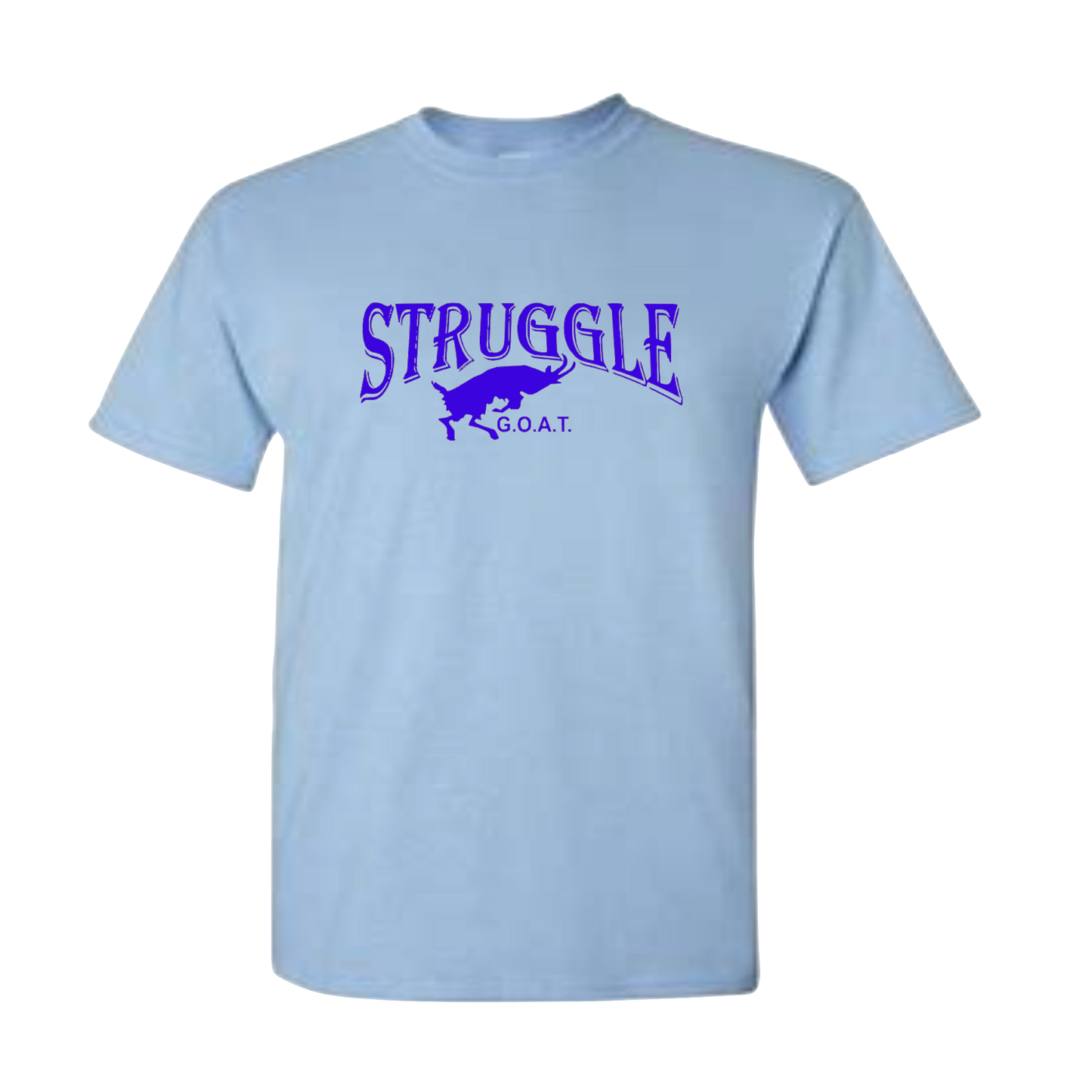 Carolina Blue Struggle Goat T-Shirt