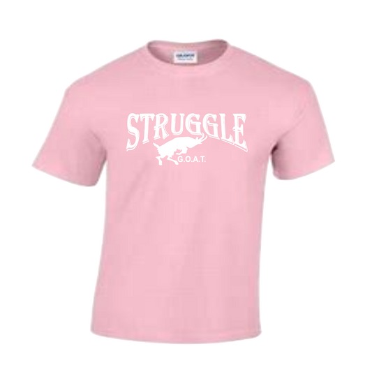 Light Pink Struggle Goat T-Shirt